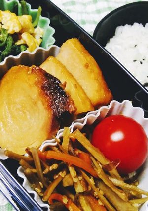 メカジキ照り焼きのお弁当-レシピのメイン写真