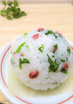 うめこ＊クレソンのおむすび-レシピのメイン写真