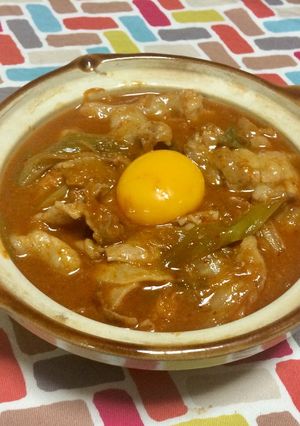 超簡単☆激うま！本格豚キムチスンドゥブ♫-レシピのメイン写真