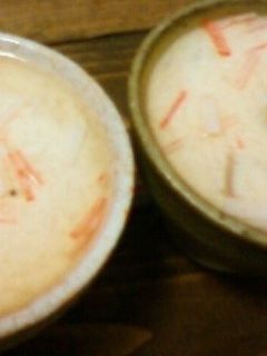 長芋と豆腐の餅ふわ茶碗蒸し♡-レシピのメイン写真
