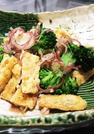 カリカリ油揚げの和え物-レシピのメイン写真