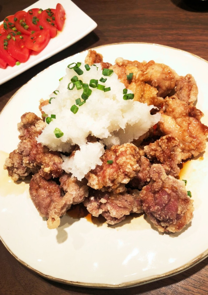 鶏肉の唐揚げ みぞれ和え♪-レシピのメイン写真