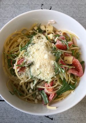 味噌de変わり和風サラスパ♪-レシピのメイン写真