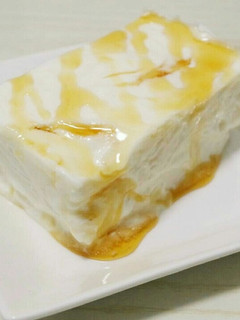 ヨーグルト大量消費!!レアチーズケーキ風-レシピのメイン写真