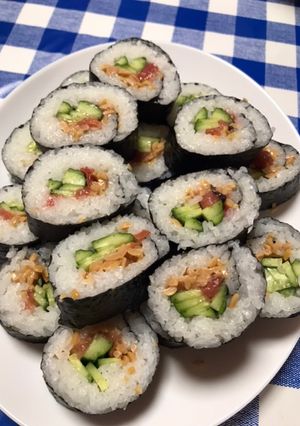 梅肉入り納豆巻-レシピのメイン写真