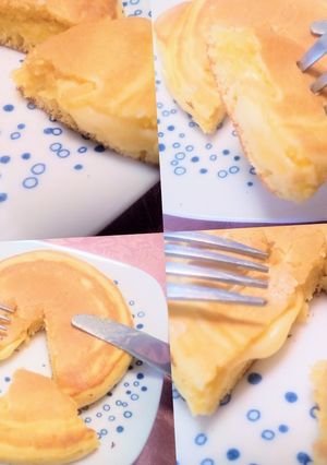 簡単おいしいHMで絶品チーズホットケーキ-レシピのメイン写真