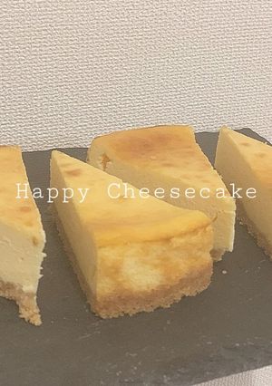 誰でも簡単おいしい！ベイクドチーズケーキ-レシピのメイン写真