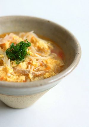卵が決め手♪こんにゃく麺で酸辣湯麵-レシピのメイン写真