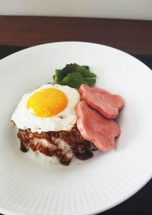 目玉焼きご飯-レシピのメイン写真