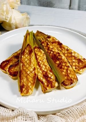 マコモダケの味噌焼き/旬の美味しさ-レシピのメイン写真