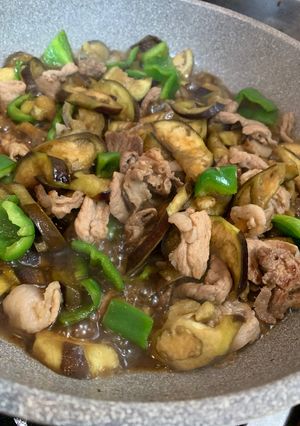 豚ナスの炒め煮-レシピのメイン写真