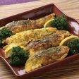 白身魚のカレーチーズ焼き