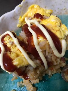 ベタつかないトロトロオムライス-レシピのメイン写真