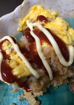 ベタつかないトロトロオムライス-レシピのメイン写真