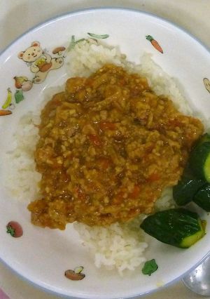 【学校給食】肉みそライス丼-レシピのメイン写真