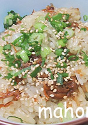 佃煮de炊き込みおこわ-レシピのメイン写真