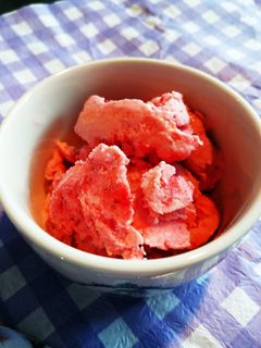 いちご農家直伝 いちごのアイスクリーム-レシピのメイン写真