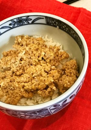 ポロポロしないそぼろ～お弁当にも！-レシピのメイン写真