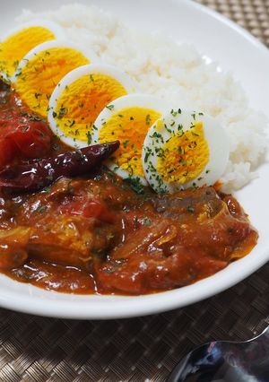 ＊ごろごろサバトマトカレー＊-レシピのメイン写真