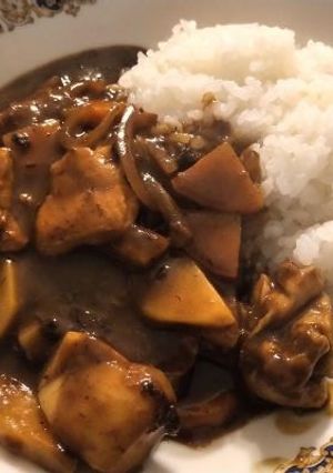 男飯！ちょっと健康に、レトルトカレー-レシピのメイン写真