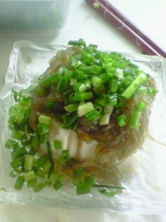 つるっと!!めかぶ冷奴♡♥-レシピのメイン写真