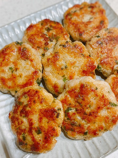 鶏むね肉で大葉明太つくね-レシピのメイン写真