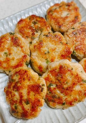 鶏むね肉で大葉明太つくね-レシピのメイン写真