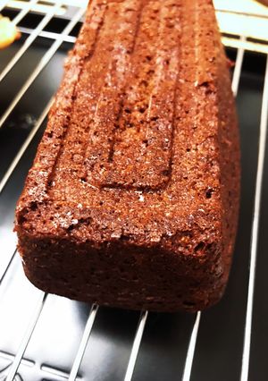 100円チョコ混ぜるだけ焼きチョコケーキ-レシピのメイン写真