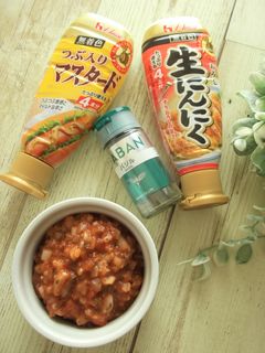 レンジで即席 ピザソース-レシピのメイン写真