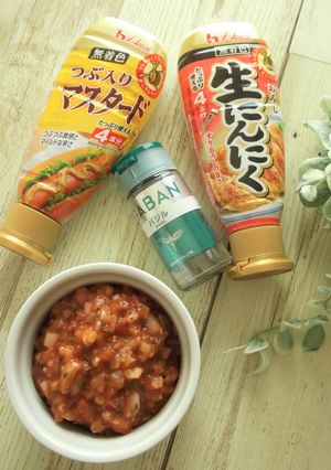 レンジで即席　ピザソース-レシピのメイン写真