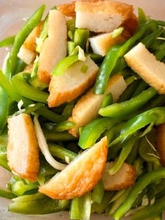 材料二つ!薩摩揚げとピーマンの即席和え -レシピのメイン写真
