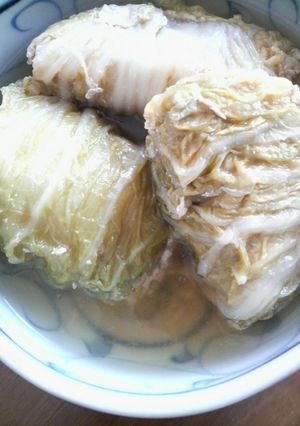 材料２個だけ♡低カロリー白菜煮-レシピのメイン写真