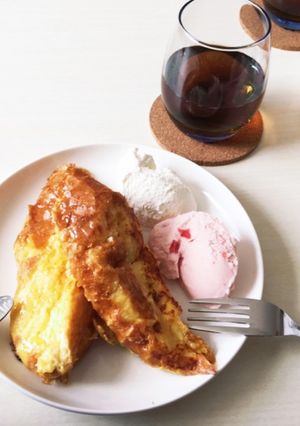 牛乳たっぷりフレンチトースト-レシピのメイン写真