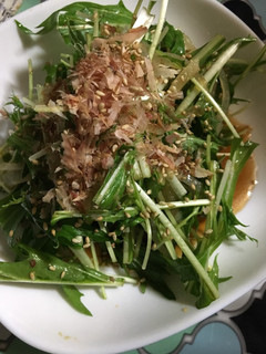 水菜サラダ-レシピのメイン写真