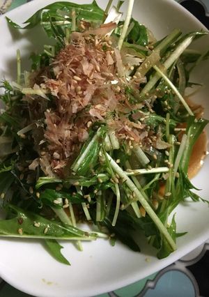 水菜サラダ-レシピのメイン写真