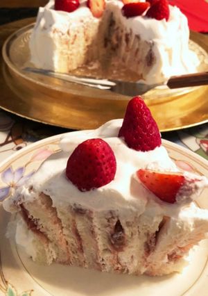 パンでクルクル簡単ケーキ-レシピのメイン写真