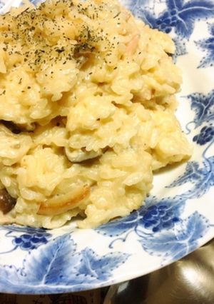 冷やご飯で簡単！満腹リゾット-レシピのメイン写真