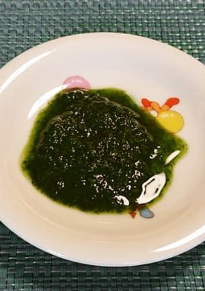 【離乳初期】小松菜のすり潰し-レシピのメイン写真