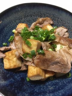 豚肉と厚揚のレモン炒め-レシピのメイン写真