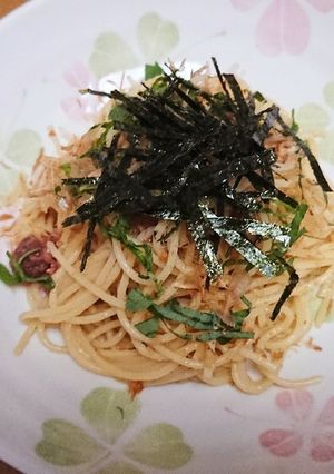 梅干しのスパゲッティ☆-レシピのメイン写真