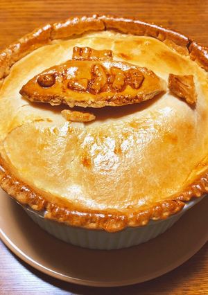 パンプキンチーズパイ-レシピのメイン写真