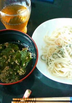 ちょっとだけ洋風?★そうめん★-レシピのメイン写真