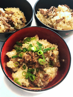 牛肉の炊き込みご飯-レシピのメイン写真