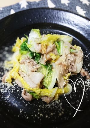 ☆豚と白菜のチーズ炒め☆-レシピのメイン写真