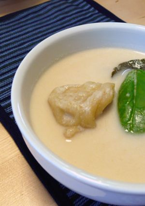 ココナッツスープのグリーンカレー水餃子-レシピのメイン写真