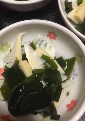 たけのこの酢の物-レシピのメイン写真