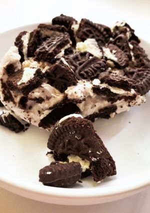 焼かない★材料3つのオレオチーズケーキ-レシピのメイン写真