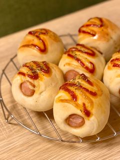 一口でぱくっと!ウインナーパン-レシピのメイン写真