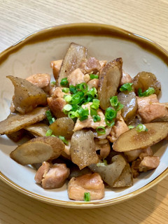 簡単絶品♡鶏ごぼうこんにゃく~ヘルシー~-レシピのメイン写真