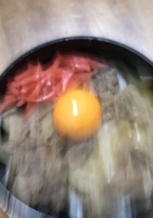 和牛すじ肉で作る牛丼-レシピのメイン写真